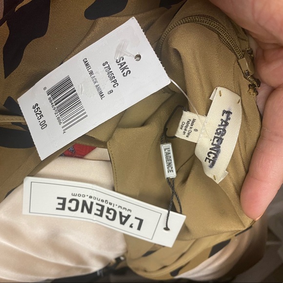 L'Agence Jaelyn Animal-Print Jumpsuit - Picture 7 of 7